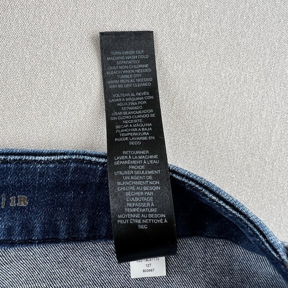 Chico's Embroidered So Slimming Ankle Jeans Chico's Size 1 Sz 10 Denim Stretch - Picture 8 of 13